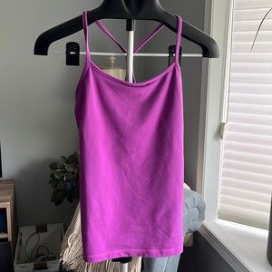 Lululemon tank top with built in bra